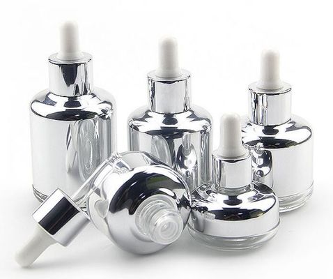 Повторно использовать бутылки эфирного масла 20ml 60ml стеклянные для OEM Skincare упаковывая с различной формой капельницы