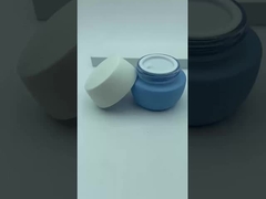 Косметическая упаковка 30 Г Гел-крема банка с белой пластиковой крышкой упаковка бутылка бутылка крема