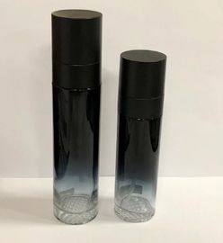 Стеклянные бутылки лосьона, косметика упаковывая с логотипом подгонянным насосом и крася ОЭМ