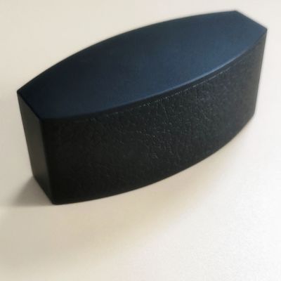 Пользовательский квадратный стеклянный флакон для духов 100 мл, роскошный и элегантный, пустой флакон для духов с распылителем, градиентный черный и синий цвет, горлышко 15 мм