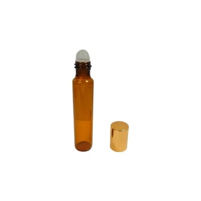 Стеклянный ролик флакона духов 8ml стеклянный разливает крен по бутылкам на логотипе шелковой ширмы OEM бутылки