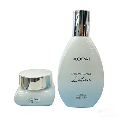 Custom Jar for Cream 30ml 50ml Glass Bottle for Serum or Lotion OEM Manufacturer Hot Sale