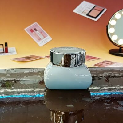Custom Jar for Cream 30ml 50ml Glass Bottle for Serum or Lotion OEM Manufacturer Hot Sale