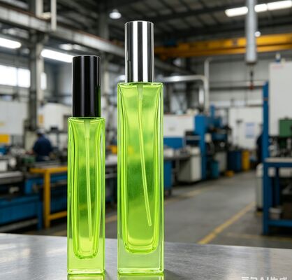Стеклянная бутылка с распылителем и винтовой крышкой для косметики, 5 мл, 10 мл, портативная стеклянная бутылка для парфюма