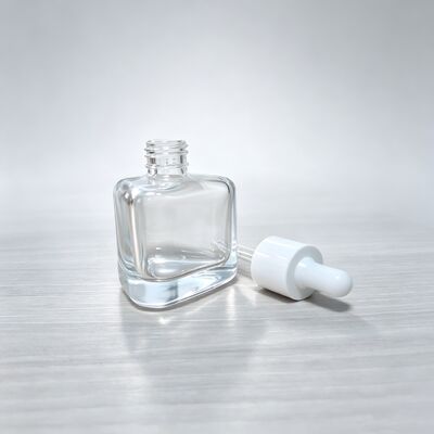 30ml 50ml Triangle Three Sided Glass Dropper Bottle Cosmetic Serum Essential Oil Bottle Custom Logo Factory Direct Wholesale