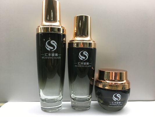 Опаковка стеклянных бутылок для лосьонов