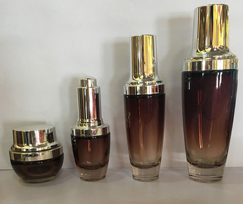 Опаковка стеклянных бутылок для лосьонов